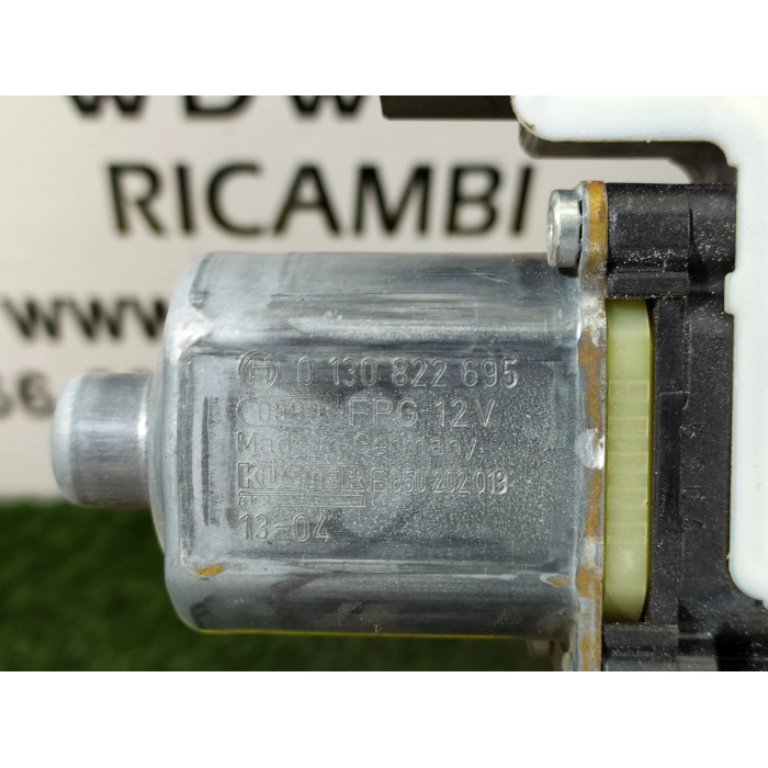 MOTORINO ALZAVETRO ALZACRISTALLI POSTERIORE POST SINISTRO SX AUDI A3 8V 2012>