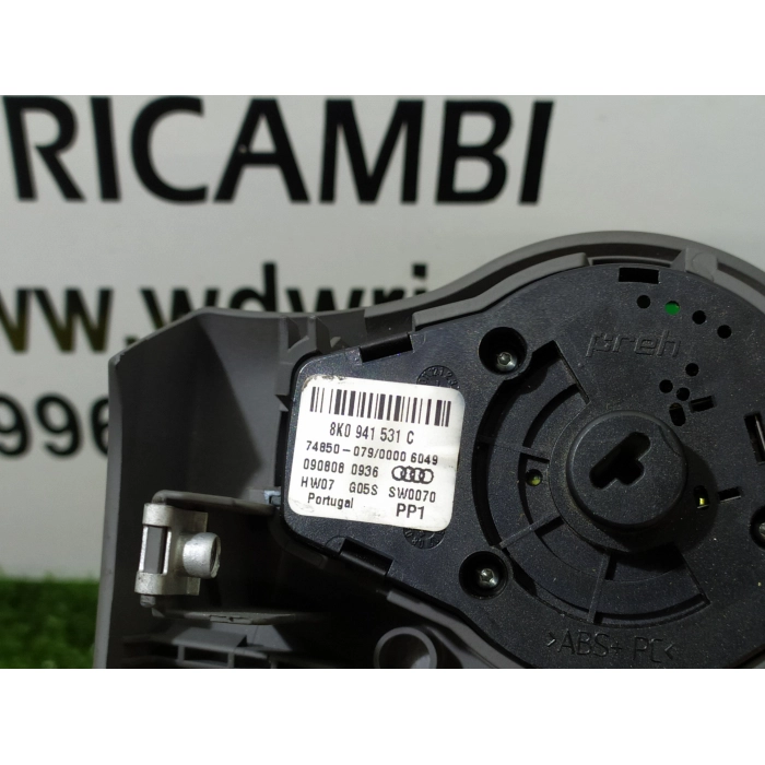 COMANDO INTERRUTTORI REGOLAZIONE FARI LUCI ANTERIORE AUDI A4 (B8)