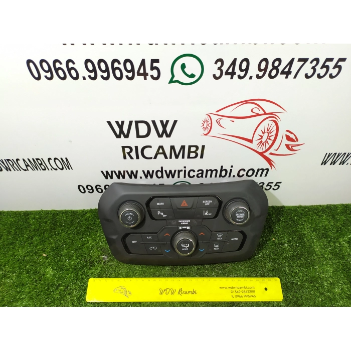 GRUPPO COMANDI CLIMA A/C ARIA CONDIZIONATA AUTO CRUSCOTTO JEEP RENEGADE 2017