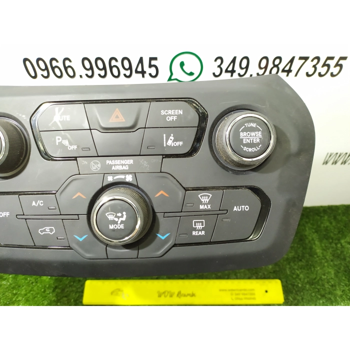 GRUPPO COMANDI CLIMA A/C ARIA CONDIZIONATA AUTO CRUSCOTTO JEEP RENEGADE 2017