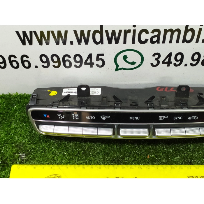 GRUPPO COMANDI CLIMA A/C STUFA CENTRALIZZATA INTERRUTTORI MERCEDES C GLC A2059054706
