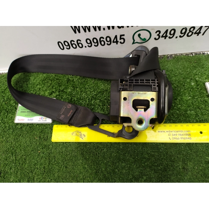 96468608XX CINTURA DI SICUREZZA ANTERIORE DESTRO DX PEUGEOT 206 SW STATION WAGON 1.4