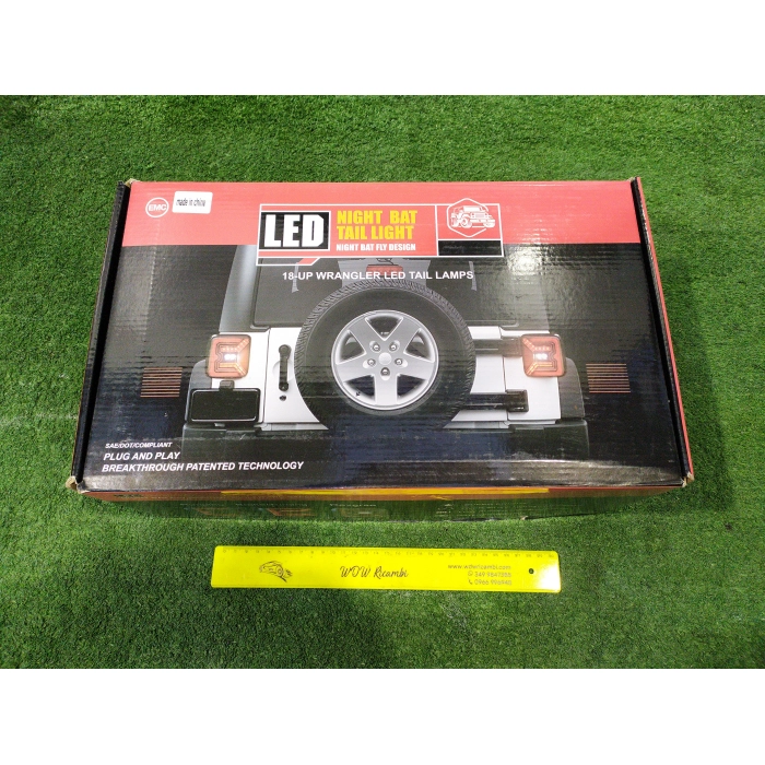 COPPIA STOP POSTERIORE POST DESTRO DX SINISTRO SX JEEP WRANGLER ( JL ) 4° 2018 >