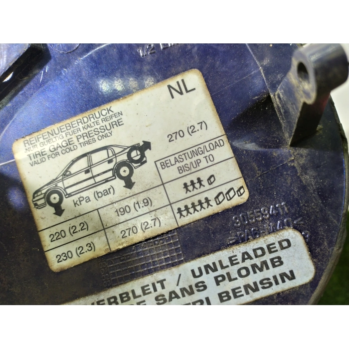 SPORTELLINO SPORTELLO TAPPO CARBURANTE COVER BLU OPEL ASTRA G 1.4 (1998\2006)
