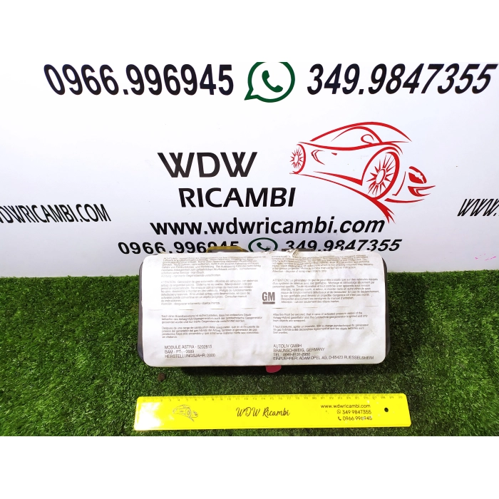 90561111 AIRBAG CRUSCOTTO ANTERIORE ANT DESTRO DX PASSEGGERO OPEL ASTRA G