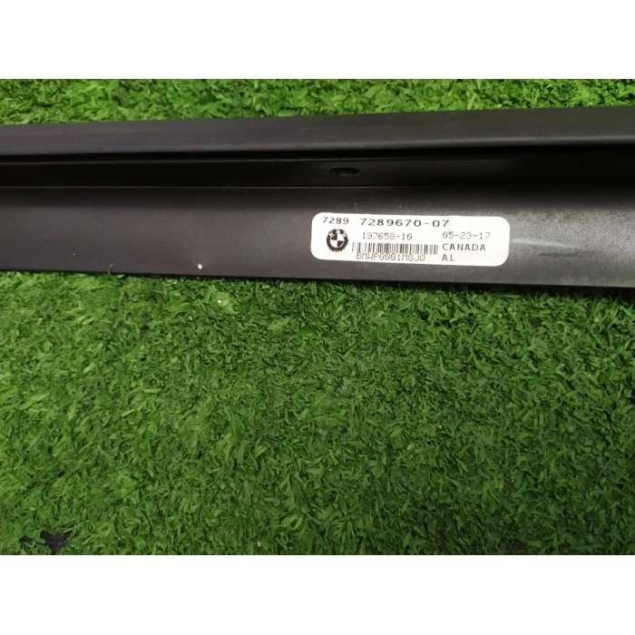 RIVESTIMENTO GUARNIZIONE CROMATURA PORTA POSTERIORE DESTRO DX BMW X5 (F15)