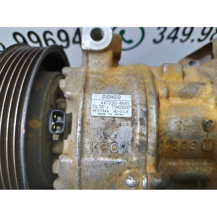 COMPRESSORE CLIMA CLIMATIZZATORE ARIA CONDIZIONATA A/C FIAT BRAVO 1.9 2007>