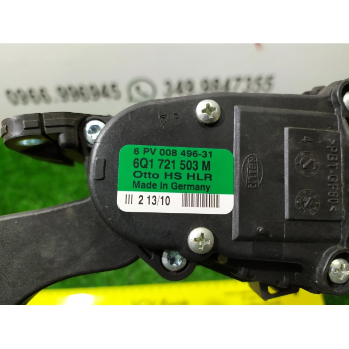 PEDALE POTENZIOMETRO ACCELERATORE ELETTRICO SKODA FABIA 1.6 TDI (2007\2014)