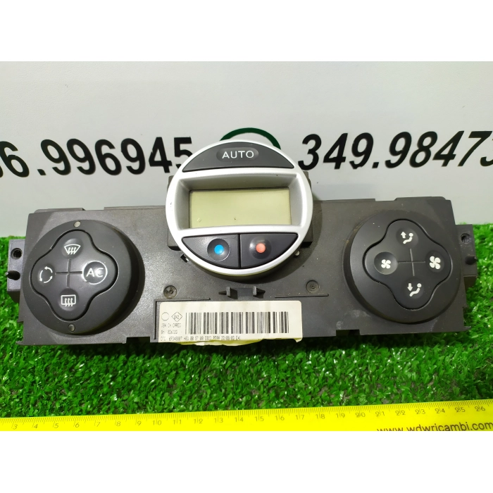 GRUPPO COMANDI CLIMATIZZATORE ARIA STUFA RENAULT SCENIC MEGANE II SERIE