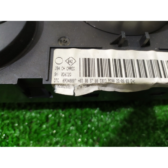 GRUPPO COMANDI CLIMATIZZATORE ARIA STUFA RENAULT SCENIC MEGANE II SERIE