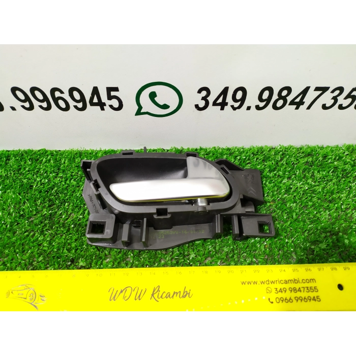 MANIGLIA INTERNA PORTA PORTIERA ANTERIORE ANT DESTRO DX PEUGEOT 208 3P