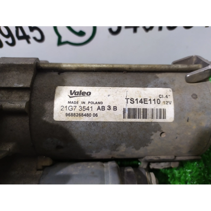TS14E110 MOTORINO AVVIAMENTO MOTORE PEUGEOT 208 1.4 (2012\2019)