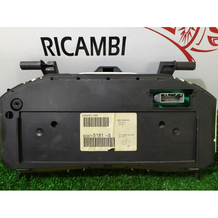 QUADRO QUADRANTE TACHIMETRO CONTA CHILOMETRI RENAULT CLIO 1.2 (2005\2013)