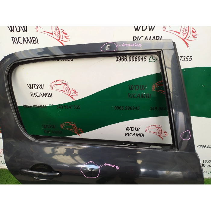 PORTA PORTIERA SPORTELLO POSTERIORE DESTRO DX PEUGEOT 307 2.0 HDI (2001\2009) 2004
