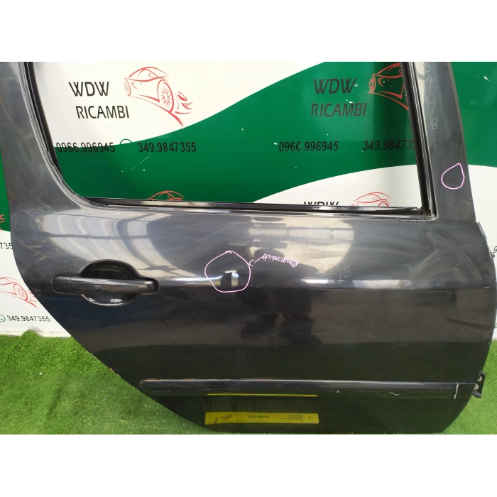 PORTA PORTIERA SPORTELLO POSTERIORE DESTRO DX PEUGEOT 307 2.0 HDI (2001\2009) 2004