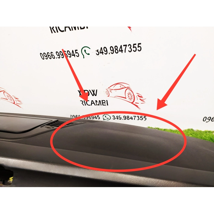 ART.18298 KIT AIRBAG NO CENTRALINA ALFA ROMEO GIULIETTA 1.6 (DAL 2010 IN POI >) -VEDI FOTO-