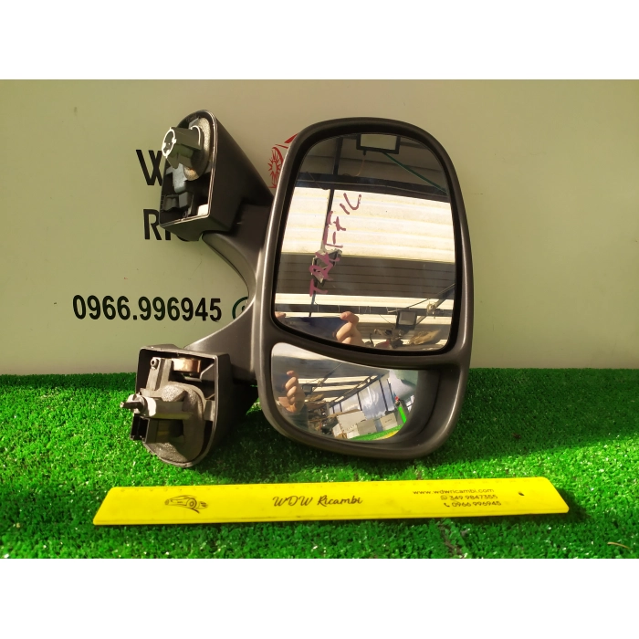 SPECCHIETTO SPECCHIO RETROVISORE RENAULT TRAFIC LATO DESTRO DX 7PIN ELETTRICO
