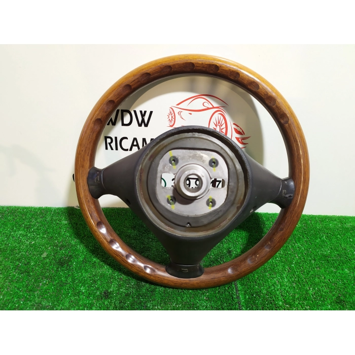VOLANTE STERZO IN LEGNO RADICA LATO GUIDA SENZA AIRBAG ALFA 156 (1997 2001)