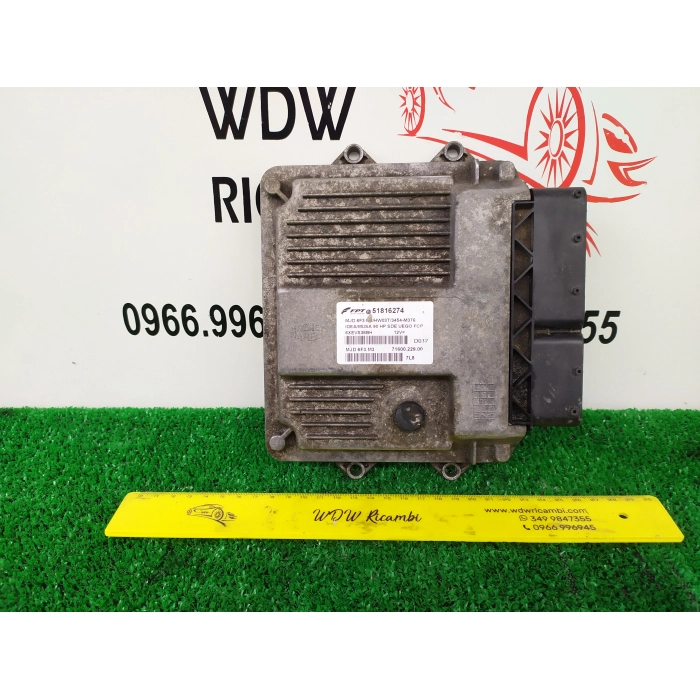 51816274 CENTRALINA ECU MOTORE 90HP FIAT IDEA 1.3 90CV (2003/2012) 2008