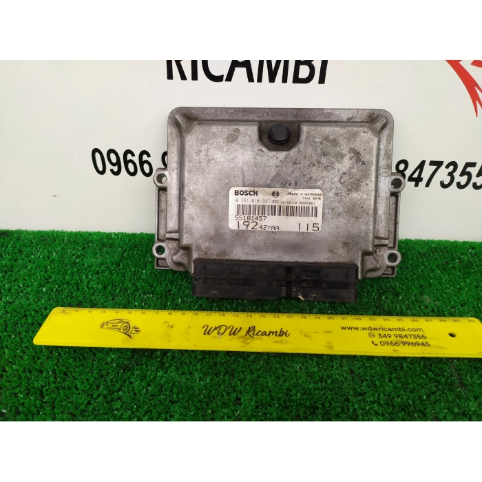 55181457 CENTRALINA ECU MOTORE BOSCH FIAT STILO 1.9 (2001\2010) 2003 0281010337