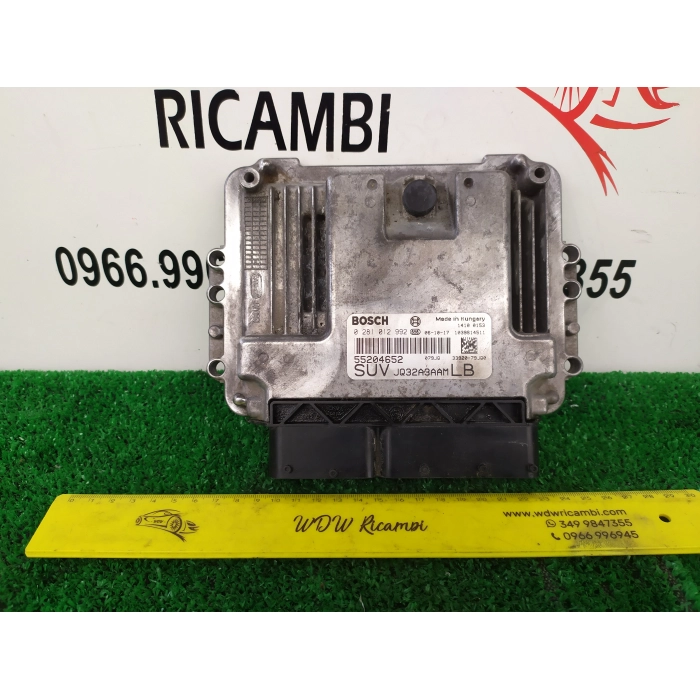 55204652 CENTRALINA ECU MOTORE BOSCH FIAT SEDICI 16 4X4 1.9 (2005\2014) 2007
