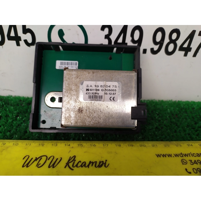 A1698200475 CENTRALINA RICEVITORE AMPLIFICATORE ANTENNA MERCEDES CLASSE A (W169) 2.0 (2004\2012) 2008