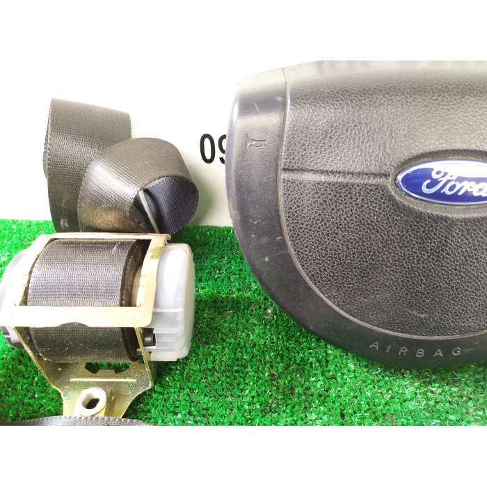 KIT AIRBAG NO CENTRALINA AIRBAG VOLANTE CRUSCOTTO CINTURA FORD FIESTA 1.4 TDCI (2002\2008) 2002