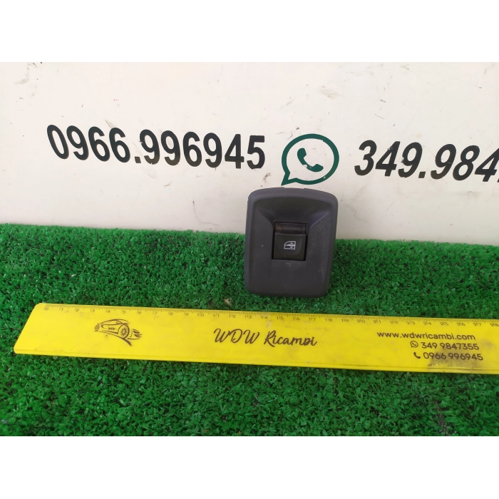 PULSANTE INTERRUTTORE ALZAVETRO PORTA ANTERIORE DESTRO DX DACIA SANDERO 1.0 (2012\2020) 2019