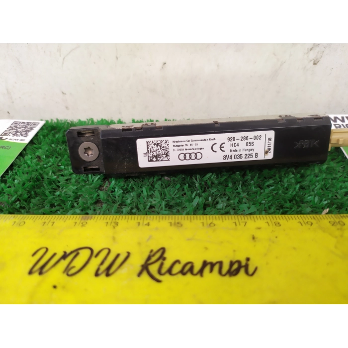 8V4035225B AMPLIFICATORE ANTENNA RADIO AUTORADIO AUDI A3 (8V) ANNO 2016 RESTYLING