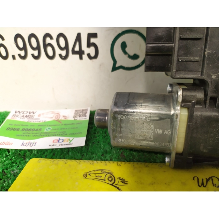 5Q0959812E MOTORINO ALZAVETRO PORTA POSTERIORE DESTRO DX VOLKSWAGEN TIGUAN (DAL 2016 IN POI >) 2018