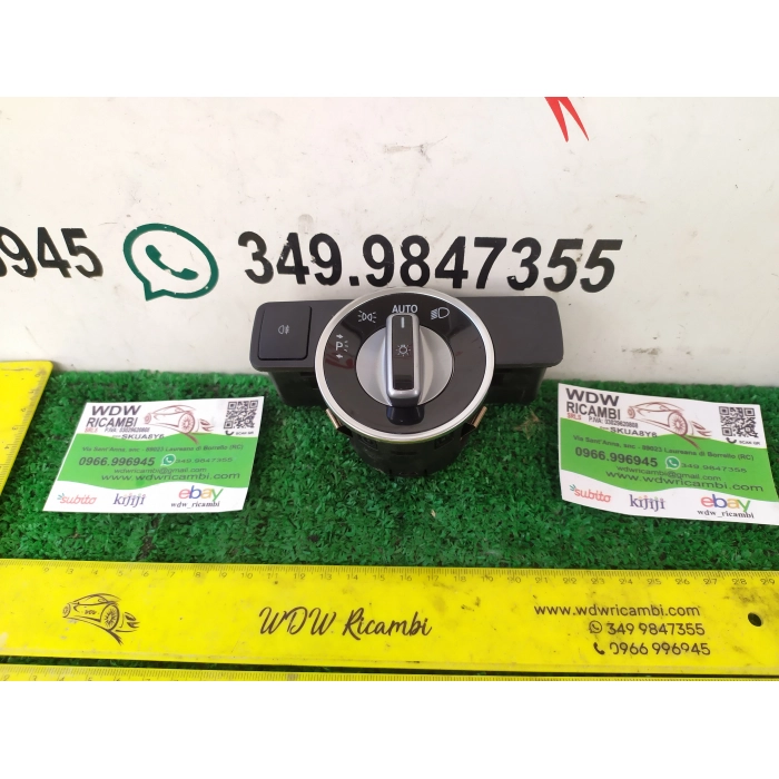 A2129050551 INTERRUTTORE PULSANTE COMANDO REGOLAZIONE LUCE MERCEDES CLASSE A W176 3° (2012\2018)