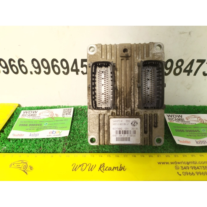 51793104 CENTRALINA INIEZIONE BENZINA MOTORE FIAT GRANDE PUNTO 1.2 65CV (2005\2011) 2006