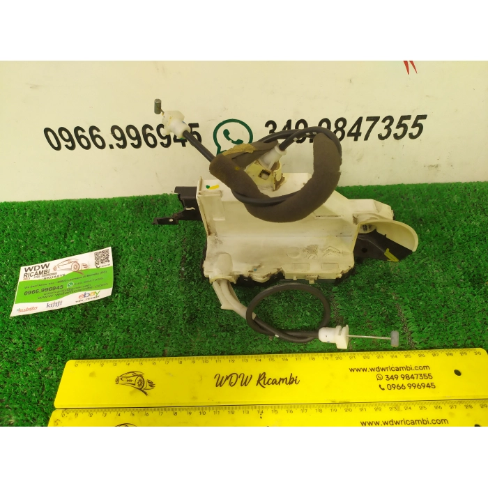 PSA836153 SERRATURA CHIUSURA PORTA ANTERIORE SINISTRO SX CITROEN C3 1.6 HDI (2009\2016) 2010