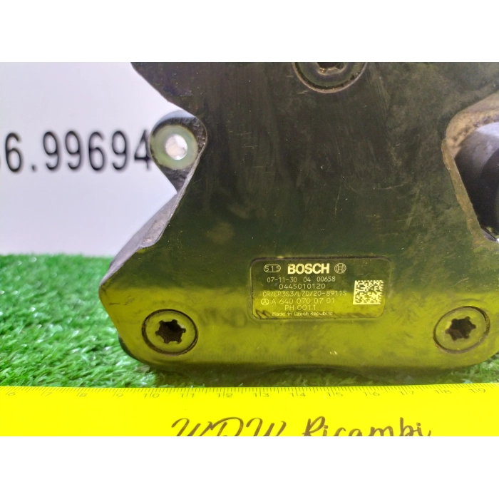 A6400700701 POMPA GASOLIO INIEZIONE DIESEL MERCEDES CLASSE A (W169) A 180 (2004\2012) 2008