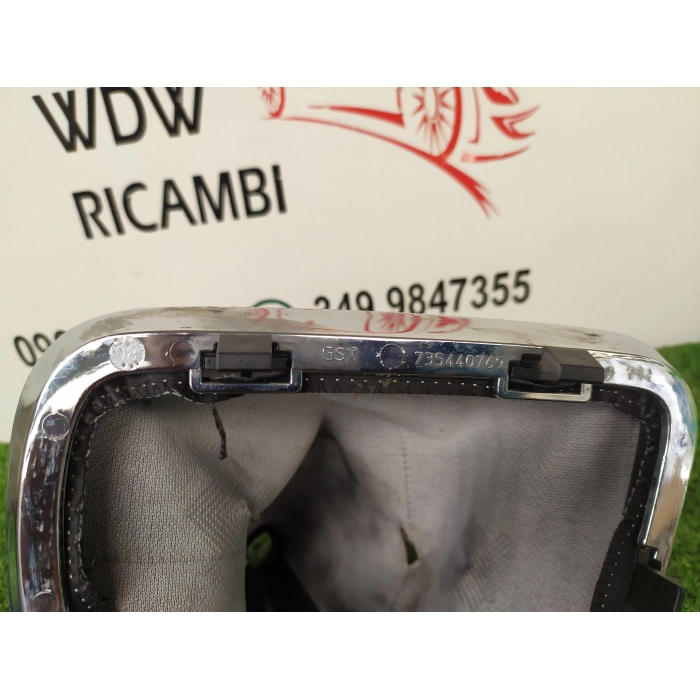 735440769 CUFFIA LEVA CAMBIO MANUALE CROMATURA FIAT BRAVO 1.6 (2007\2014) 2008