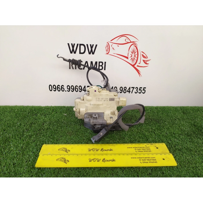 SERRATURA CHIUSURA PORTA ANTERIORE ANT DESTRO DX VOLKSWAGEN PASSAT B6 AUDI 3c1837016a