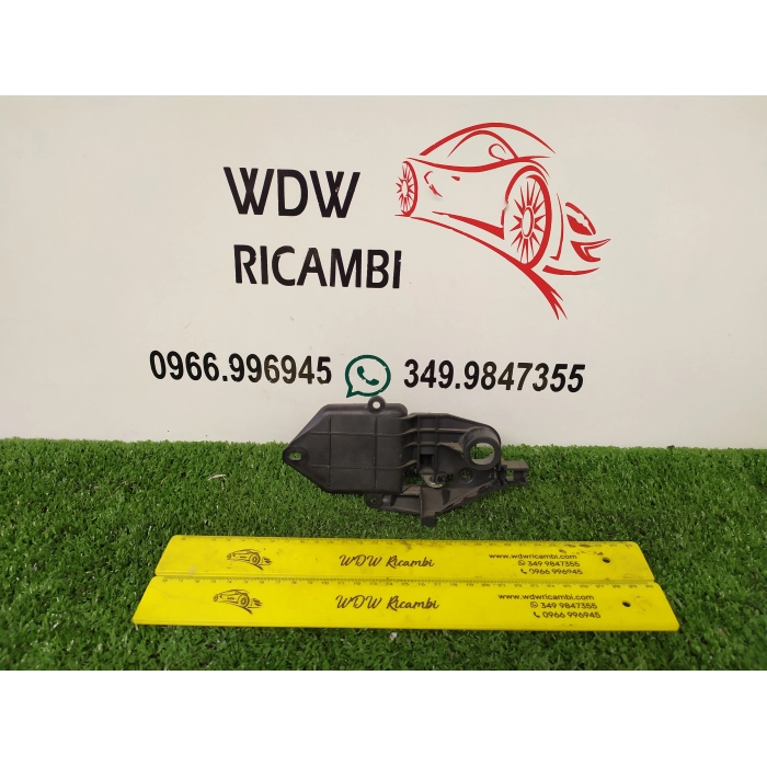 MANIGLIA INTERNA CROMATA LATO GUIDATORE PORTA SINISTRO SX FIAT 500 312 3P 2007>