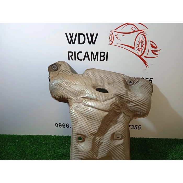 517874320 SCUDO TERMICO CARTER LAMIERA PROTEZIONE CATALIZZATORE FIAT PANDA 1.2