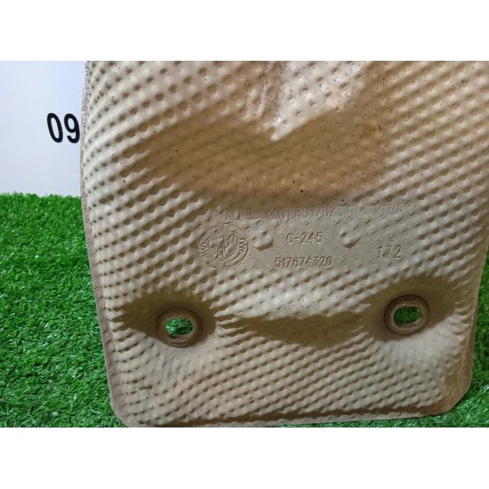 517874320 SCUDO TERMICO CARTER LAMIERA PROTEZIONE CATALIZZATORE FIAT PANDA 1.2