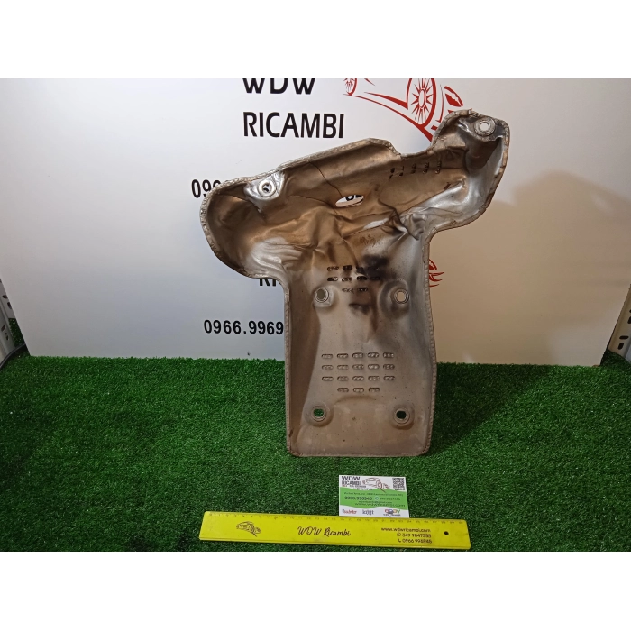 517874320 SCUDO TERMICO CARTER LAMIERA PROTEZIONE CATALIZZATORE FIAT PANDA 1.2