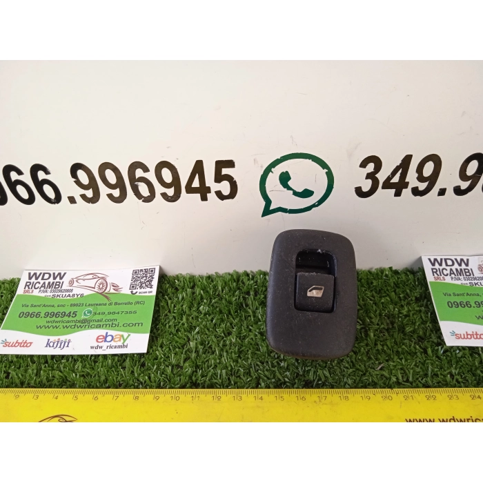 PULSANTE INTERRUTTORE COMANDO ALZAVETRO POSTERIORE SINISTRO SX CITROEN C3 (2009\2016)