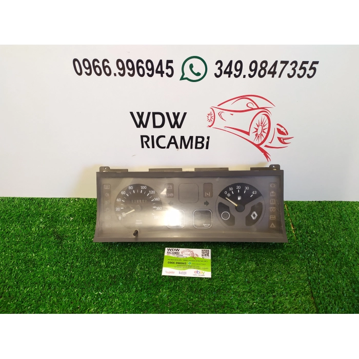 QUADRO QUADRANTE CONTACHILOMETRI TACHIMETRO STRUMENTO RENAULT ESPACE 1984