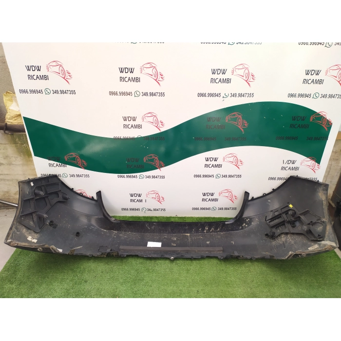 9677960477 PARAURTI POSTERIORE POST ORIGINALE NERO CON FORI SENSORI PEUGEOT 308 GT LINE