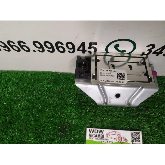 ANTENNA AMPLIFICATORE CELLULARE RIPETITORE SEGNALE PHONE MERCEDES CLASSE A W177 a1569050902