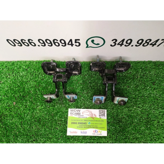 COPPIA DI 2 CERNIERE CERNIERA PORTELLONE POSTERIORE MERCEDES CLASSE A W177 2020