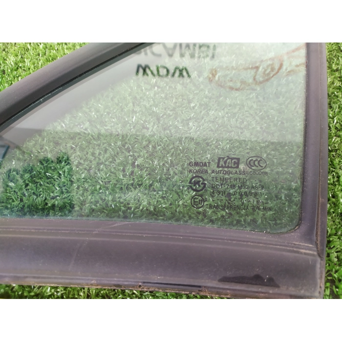VETRO CRISTALLO FISSO PORTA ANTERIORE ANT SINISTRO SX CHEVROLET MATIZ 2° 2