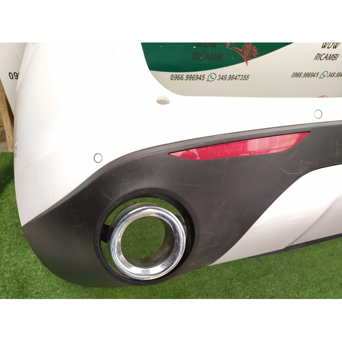 PARAURTI COMPLETO POSTERIORE POST CON SENSORI ALFA ROMEO STELVIO DAL 2016 -ORIGINALE