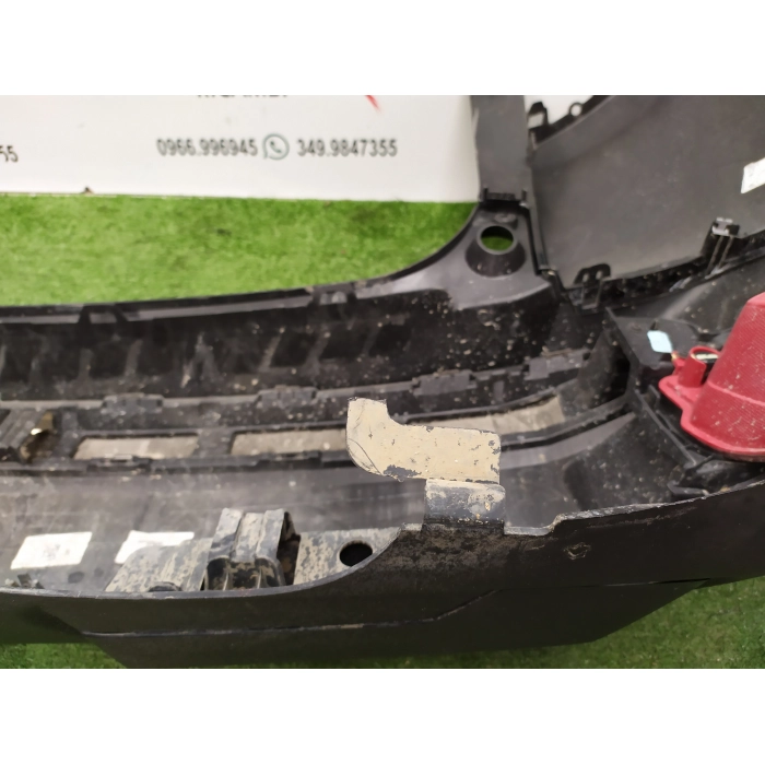 9811865077 PARAURTI POSTERIORE ORIGINALE CON FORI SENSORI PEUGEOT 3008 GT LINE 2°