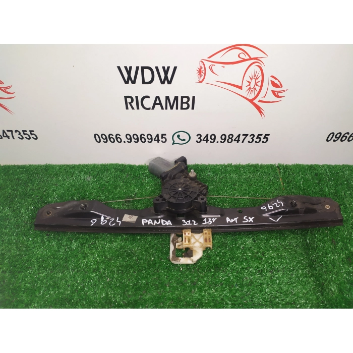 518433010 MOTORINO ALZAVETRO ALZACRISTALLO ANTERIORE SINISTRO SX FIAT PANDA 2013