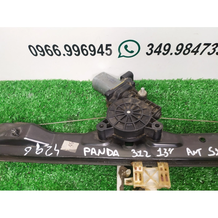 518433010 MOTORINO ALZAVETRO ALZACRISTALLO ANTERIORE SINISTRO SX FIAT PANDA 2013